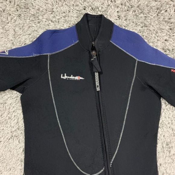 Henderson Wetsuit Men's L Large Dive Wear Thermoprene Short Sleeve Black - Picture 9 of 16